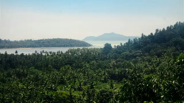 Pemandangan perbukitan di Bengkayang, Kalimantan Barat